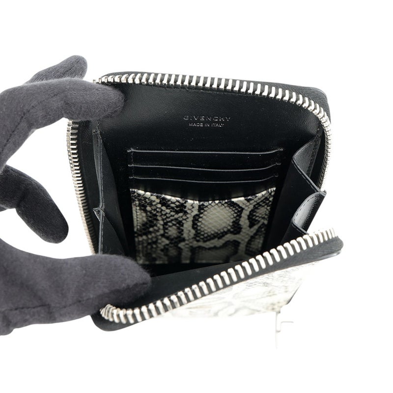 ジバンシー ショルダーバッグ アンティゴナ 型押しレザー BKU01WK17F-004 GIVENCHY 白 黒