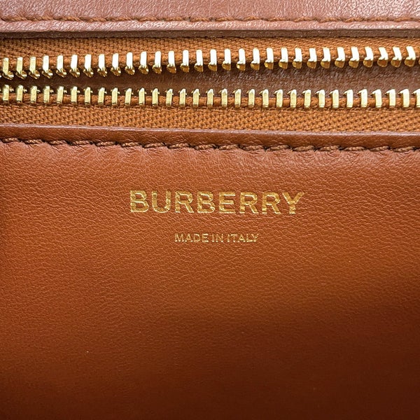 バーバリー チェーンショルダーバッグ TB ミディアム スエード レザー BURBERRY