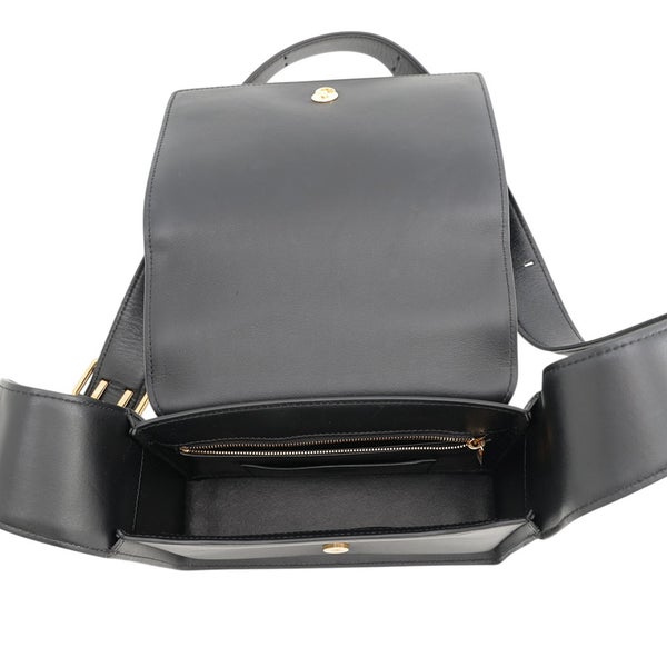 ジルサンダー ショルダーバッグ スクエア フラップ レザー JSWT852619WTB69161N12 JIL SANDER 黒