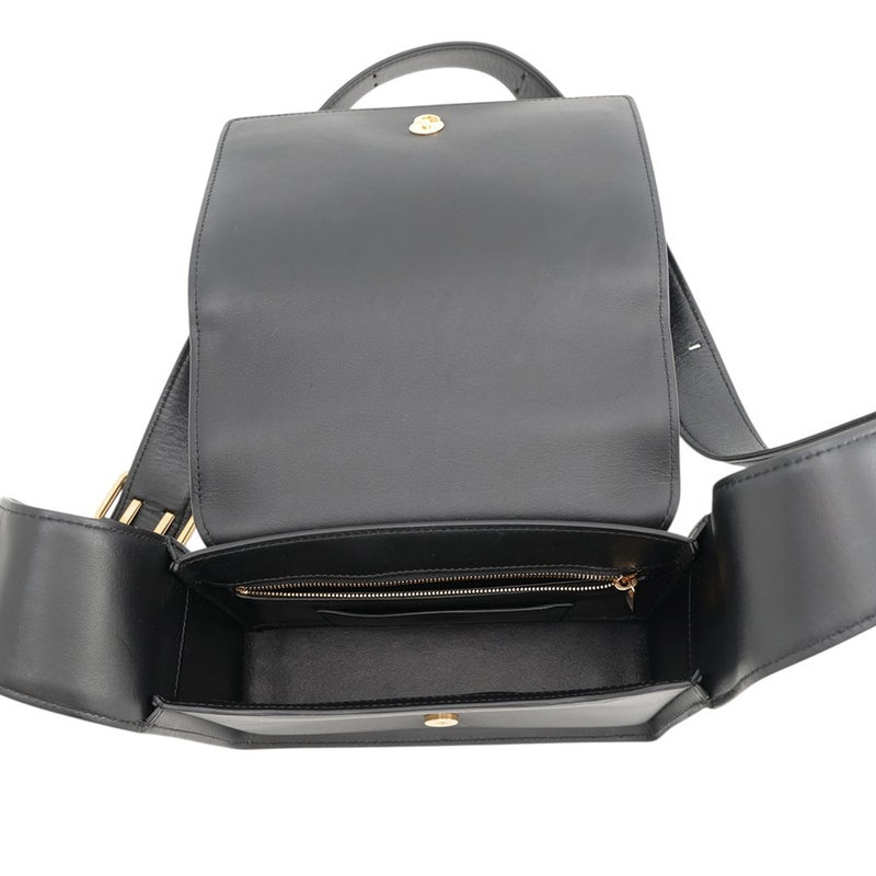 ジルサンダー ショルダーバッグ スクエア フラップ レザー JSWT852619WTB69161N12 JIL SANDER 黒