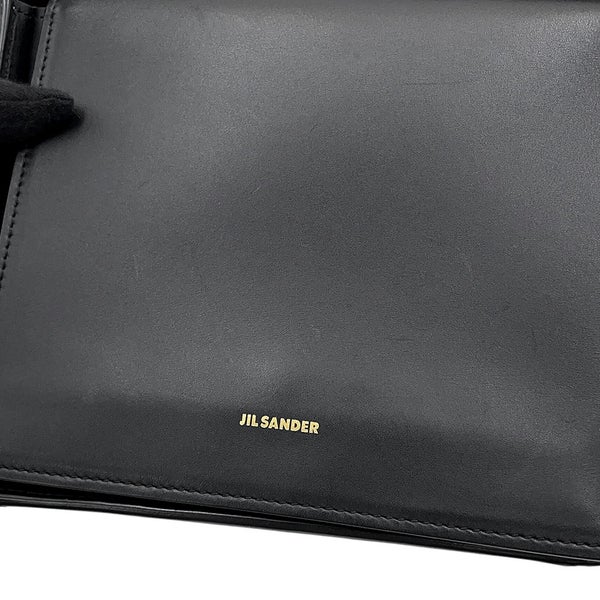 ジルサンダー ショルダーバッグ スクエア フラップ レザー JSWT852619WTB69161N12 JIL SANDER 黒