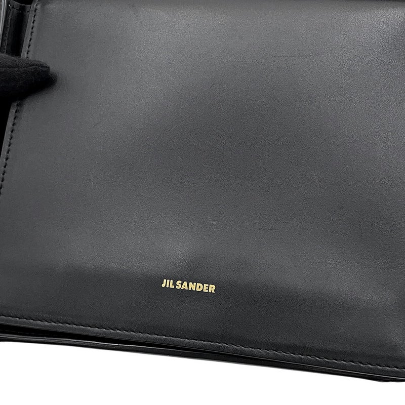 ジルサンダー ショルダーバッグ スクエア フラップ レザー JSWT852619WTB69161N12 JIL SANDER 黒