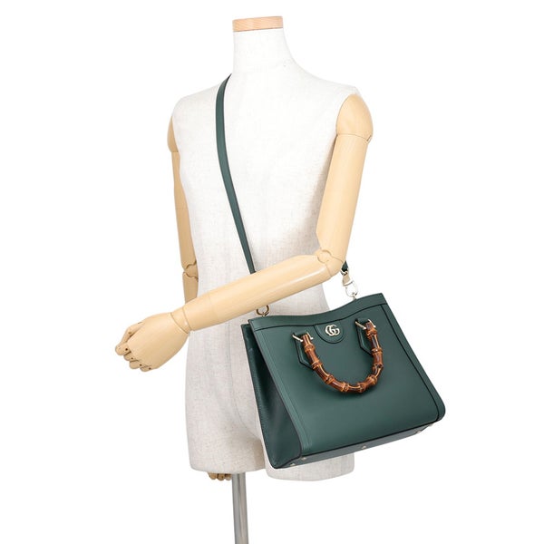 グッチ ハンドバッグ ダイアナ バンブー トート ミディアム 853226 GUCCI ２wayショルダー