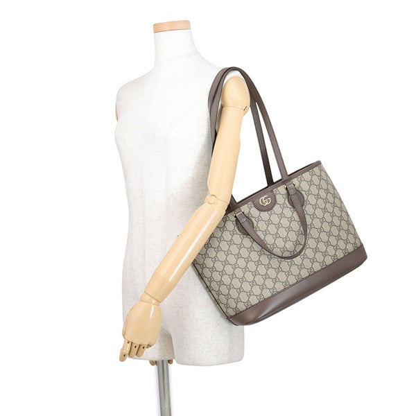 グッチ トートバッグ オフィディア GGスプリーム スモール PVC/レザー 765043 GUCCI ２wayショルダー