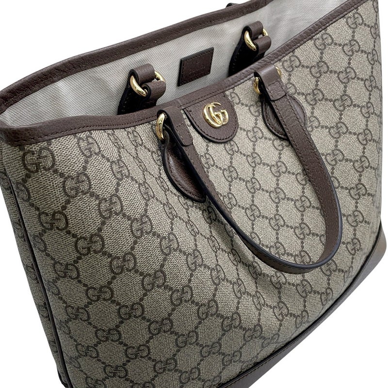 グッチ トートバッグ オフィディア GGスプリーム スモール PVC/レザー 765043 GUCCI ２wayショルダー