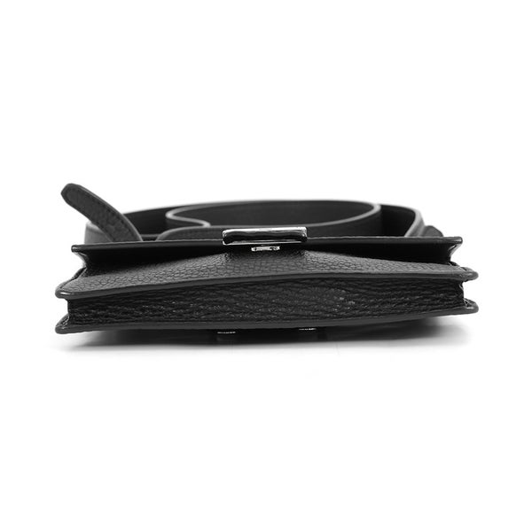 フェンディ ショルダーバッグ セレリア バゲット スリム クラッチ 7M0295 FENDI ポーチ クラッチ 黒