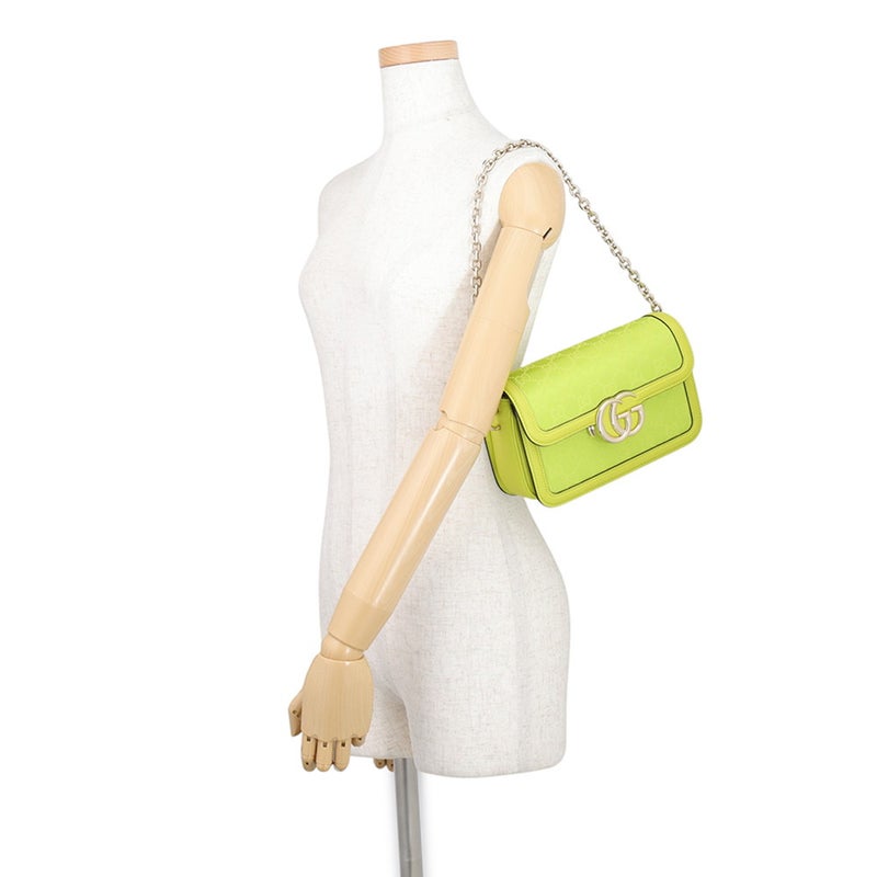 グッチ チェーンショルダーバッグ ゴー スモール GGマーモント 826761 GUCCI バッグ