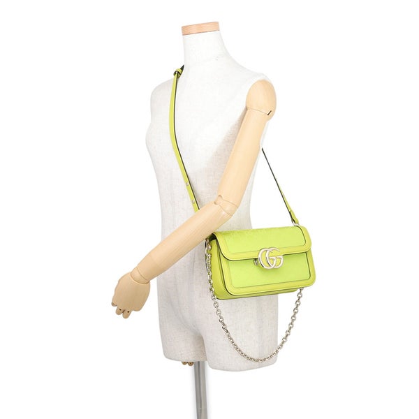 グッチ チェーンショルダーバッグ ゴー スモール GGマーモント 826761 GUCCI バッグ