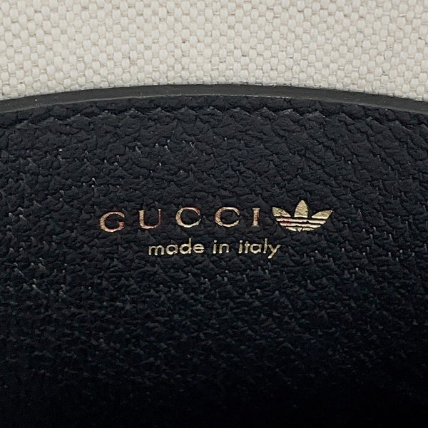 グッチ ハンドバッグ ホースビット1955 ミニ トップハンドル アディダスコラボ 677212 GUCCI 2wayショルダー 黒