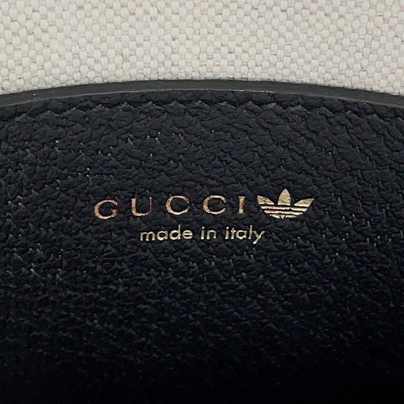 グッチ ハンドバッグ ホースビット1955 ミニ トップハンドル アディダスコラボ 677212 GUCCI 2wayショルダー 黒