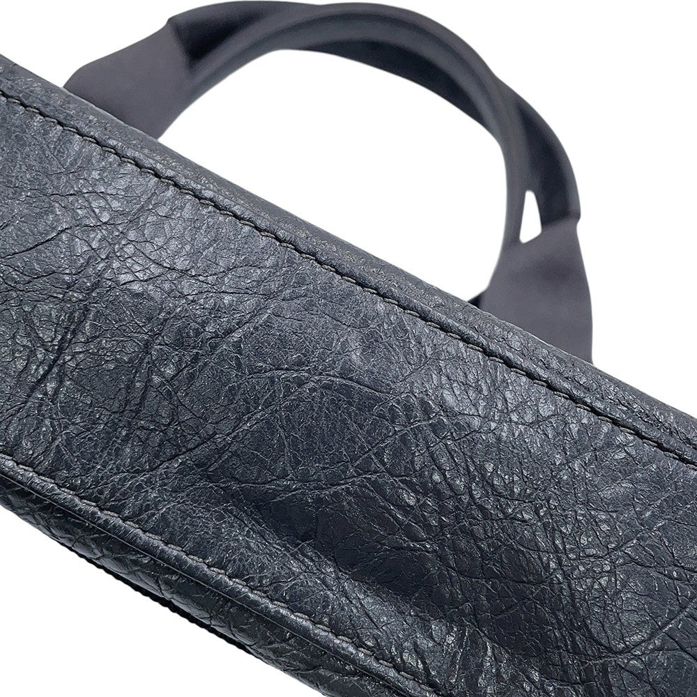 バレンシアガ ハンドバッグ ネイビーカバXS レザー 390346 BALENCIAGA