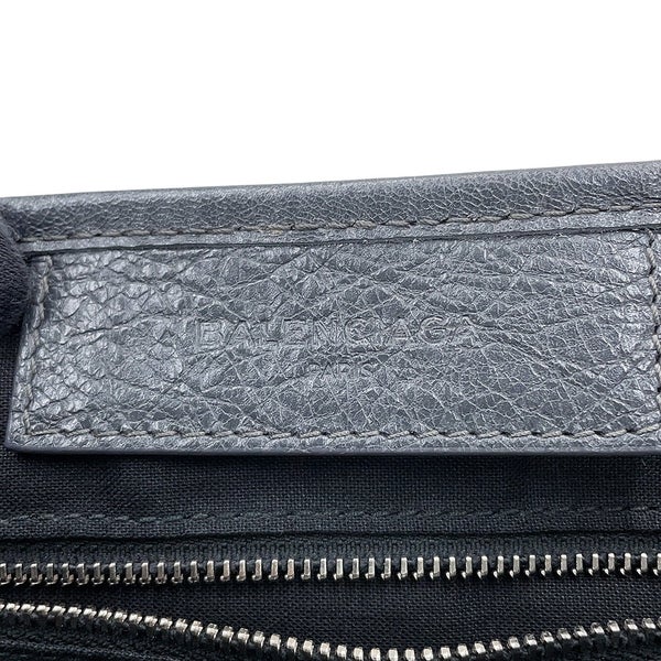 バレンシアガ ハンドバッグ ネイビーカバXS レザー 390346 BALENCIAGA 2way
