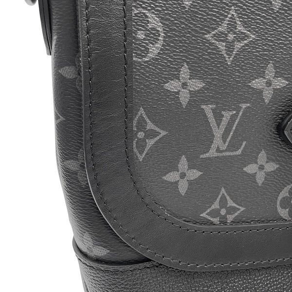 ルイヴィトン ショルダーバッグ モノグラム・エクリプス ソミュール・メッセンジャー M45911 LOUIS VUITTON ブラック 黒