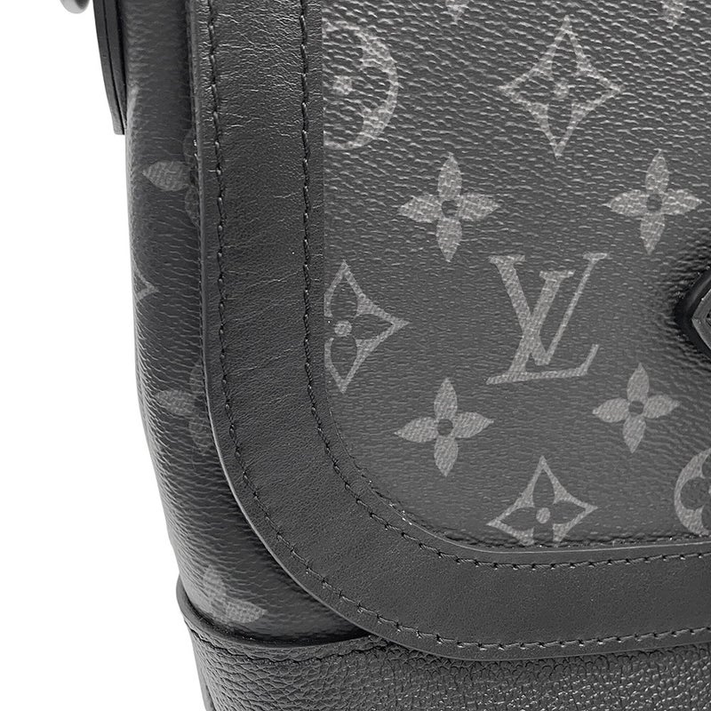 ルイヴィトン ショルダーバッグ モノグラム・エクリプス ソミュール・メッセンジャー M45911 LOUIS VUITTON ブラック 黒