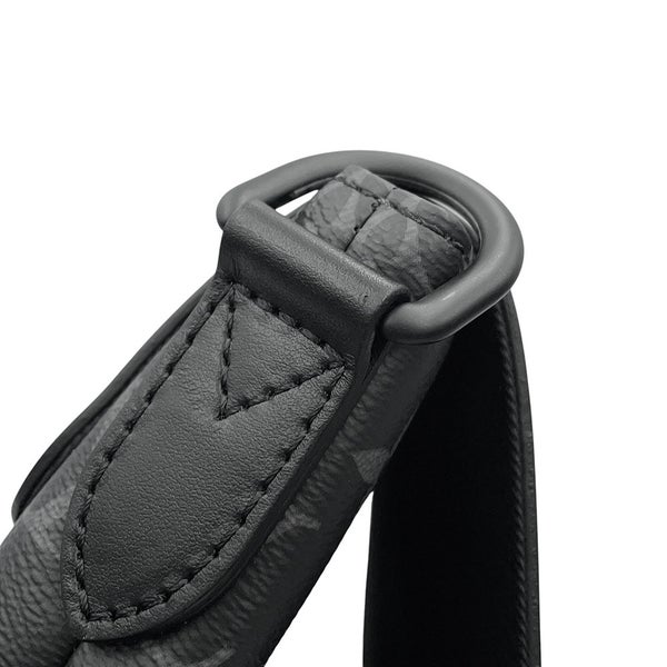 ルイヴィトン ショルダーバッグ モノグラム・エクリプス ソミュール・メッセンジャー M45911 LOUIS VUITTON ブラック 黒