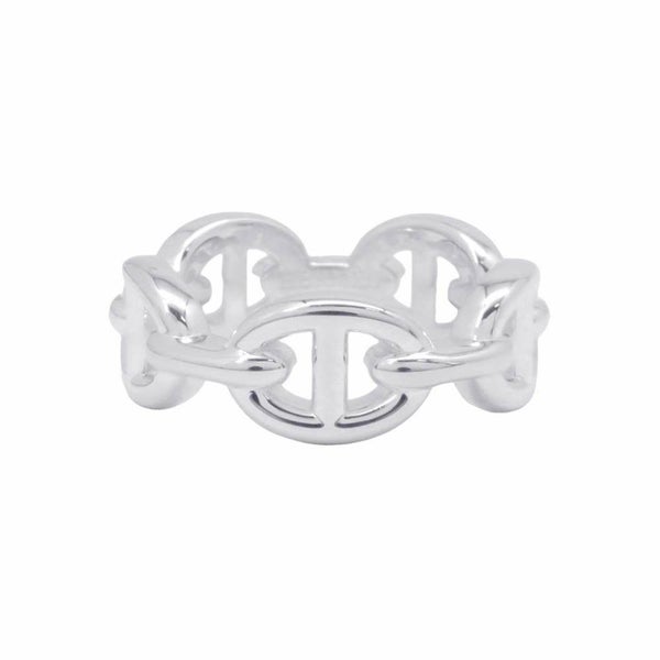 エルメス リング シェーヌダンクル アンシェネPM SV925シルバー リングサイズ50 HERMES 指輪 ジュエリー