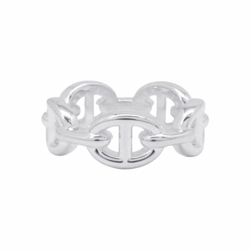 エルメス リング シェーヌダンクル アンシェネPM SV925シルバー リングサイズ50 HERMES 指輪 ジュエリー