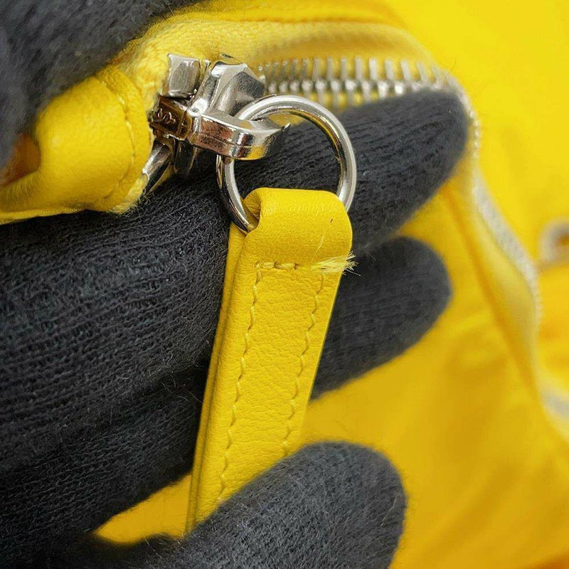 シャネル チェーンショルダーバッグ マドモアゼル ココマーク ナイロン A67080 CHANEL ポーチ付き