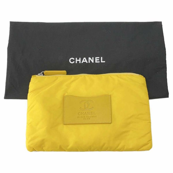 シャネル チェーンショルダーバッグ マドモアゼル ココマーク ナイロン A67080 CHANEL ポーチ付き