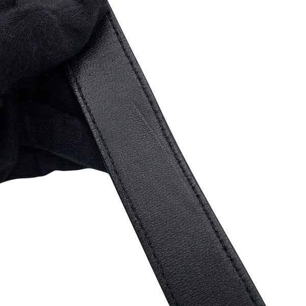 ボッテガヴェネタ ショルダーバッグ マキシイントレチャート スモール カセット ラムスキン 578004 BOTTEGA VENETA 黒