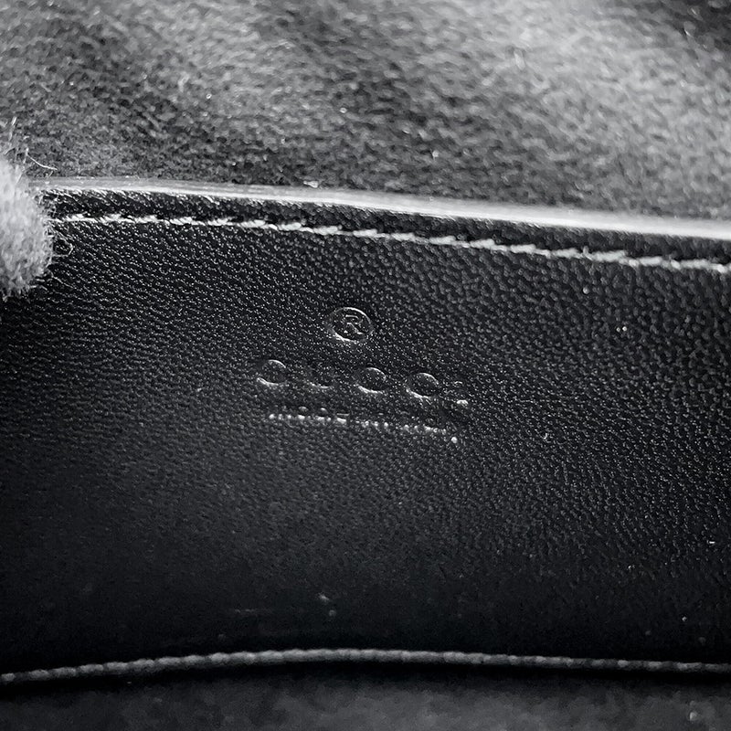 グッチ チェーンショルダーバッグ GGマーモント スモール キルティング レザー 777263 GUCCI バッグ ワンショルダー 黒