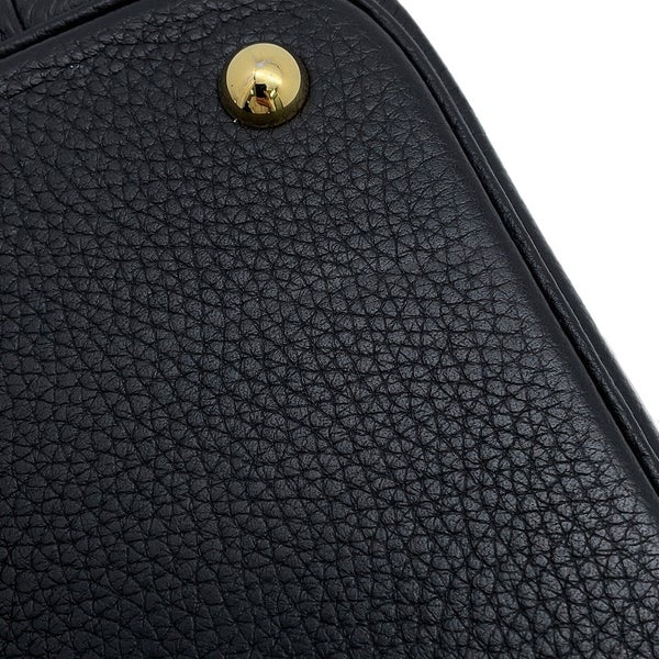 エルメス ハンドバッグ ボリード31 ブラック/ゴールド金具 トリヨンクレマンス Y刻印 HERMES Bolide 2wayショルダーバッグ 黒