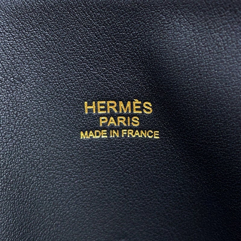 エルメス ハンドバッグ ボリード31 ブラック/ゴールド金具 トリヨンクレマンス Y刻印 HERMES Bolide 2wayショルダーバッグ 黒