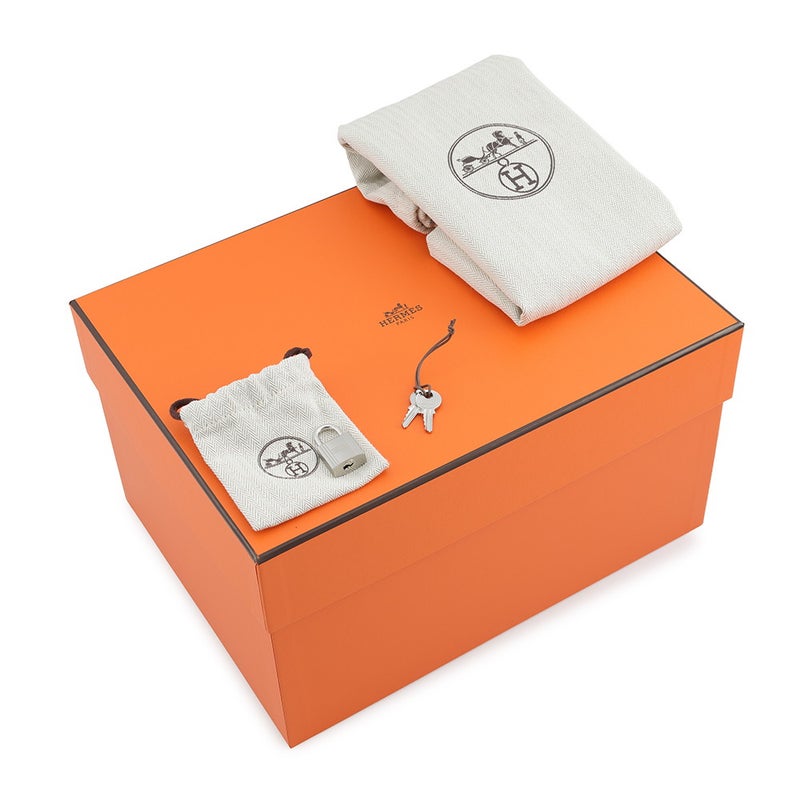 エルメス ハンドバッグ ピコタンロックPM タンジェリン/シルバー金具 トリヨンクレマンス G刻印 HERMES トートバッグ
