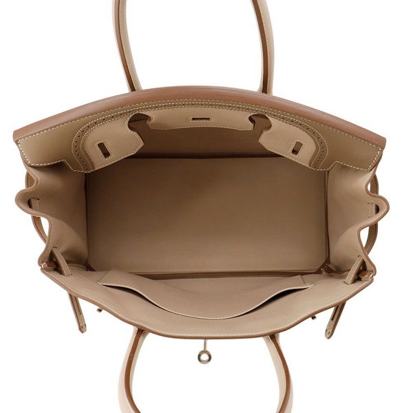 エルメス バーキン30 ギリーズ アルジル/エトゥープ/シルバー金具 スイフト □P刻印 HERMES Birkin ハンドバッグ