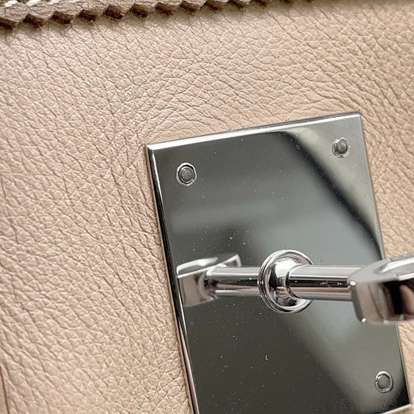 エルメス バーキン30 ギリーズ アルジル/エトゥープ/シルバー金具 スイフト □P刻印 HERMES Birkin ハンドバッグ