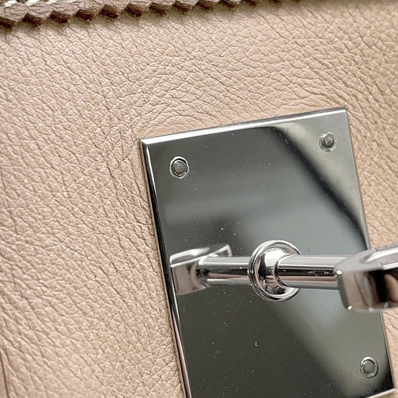 エルメス バーキン30 ギリーズ アルジル/エトゥープ/シルバー金具 スイフト □P刻印 HERMES Birkin ハンドバッグ