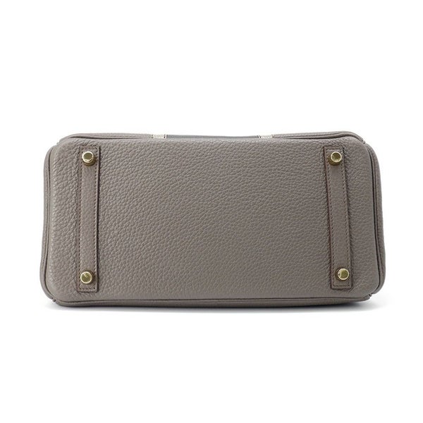 エルメス バーキン30 クラブ エタン/グラファイト/シャンパンゴールド金具 トリヨンクレマンス/リザード □P刻印 HERMES Birkin