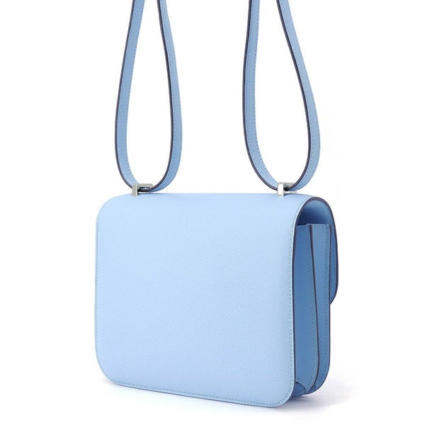 エルメス ミニ コンスタンス3 ミロワール セレステ/ラッカー金具 エプソン B刻印 HERMES バッグ