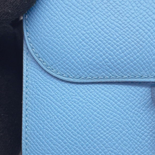 エルメス ミニ コンスタンス3 ミロワール セレステ/ラッカー金具 エプソン B刻印 HERMES バッグ