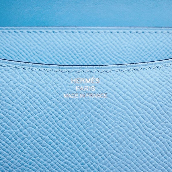 エルメス ミニ コンスタンス3 ミロワール セレステ/ラッカー金具 エプソン B刻印 HERMES バッグ