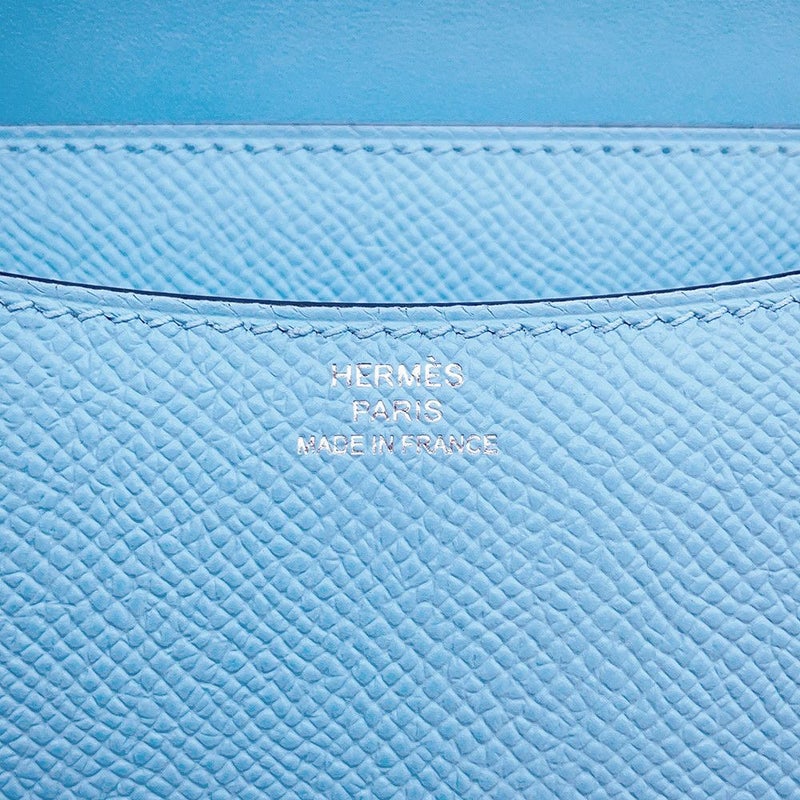 エルメス ミニ コンスタンス3 ミロワール セレステ/ラッカー金具 エプソン B刻印 HERMES バッグ