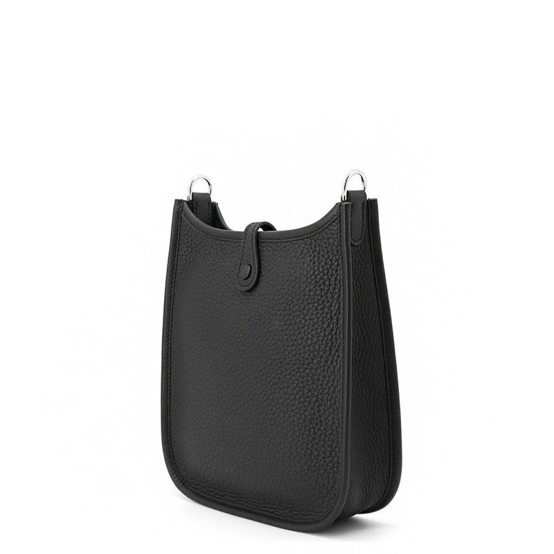 エルメス エブリンTPM アマゾン サングル ジグザグ ブラック/ホワイト/シルバー金具 トリヨンクレマンス K刻印 黒 白