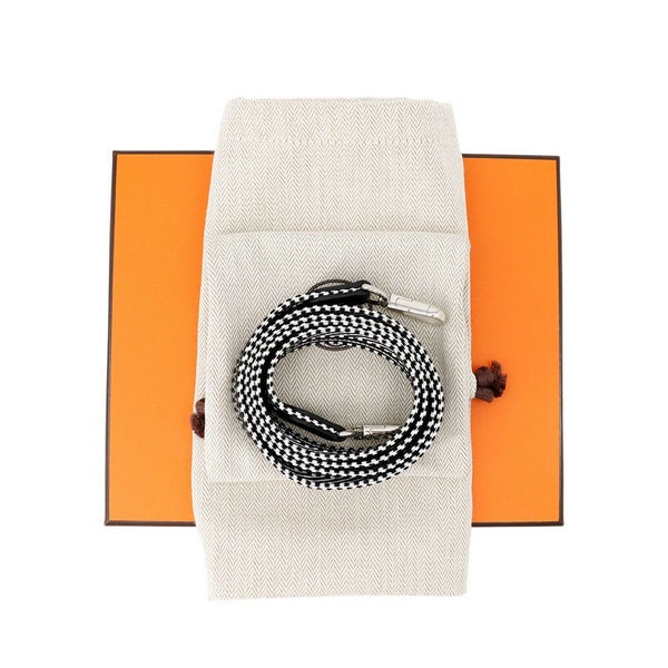 エルメス エブリンTPM アマゾン サングル ジグザグ ブラック/ホワイト/シルバー金具 トリヨンクレマンス K刻印 黒 白