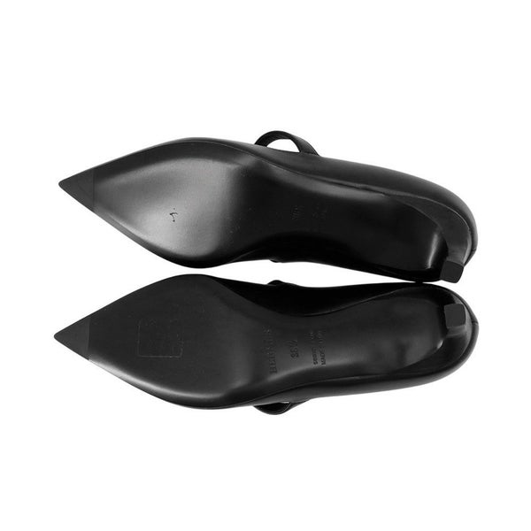 エルメス パンプス キアラ カーフレザー レディースサイズ36 1/2 HERMES 靴 黒