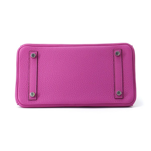 エルメス バーキン25 マグノリア/シルバー金具 トゴ C刻印 HERMES Birkin ハンドバッグ