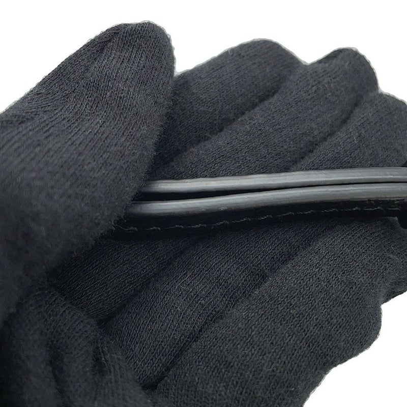 メゾンマルジェラ ハンドバッグ 5AC マイクロ カーフレザー/コットン S56WG0081 2way 黒