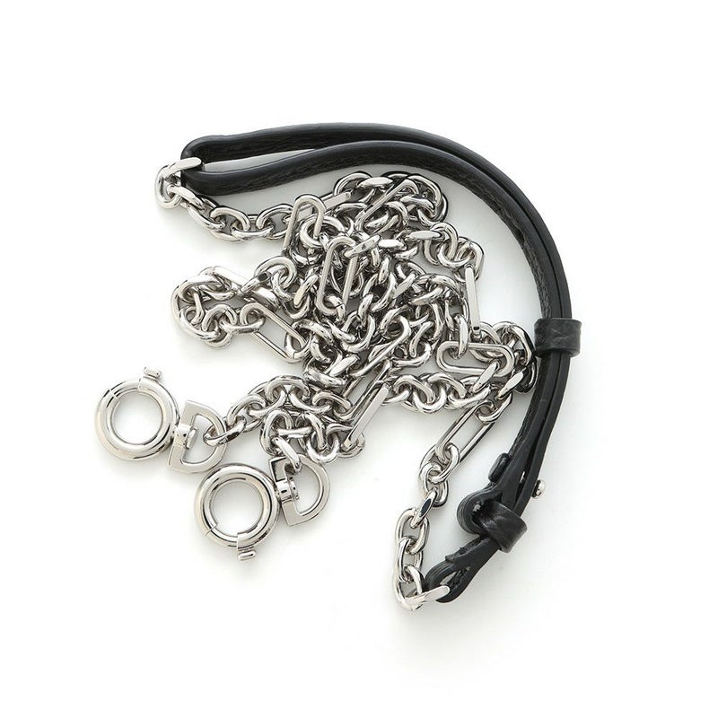 メゾンマルジェラ ハンドバッグ 5AC マイクロ カーフレザー/コットン S56WG0081 2way 黒