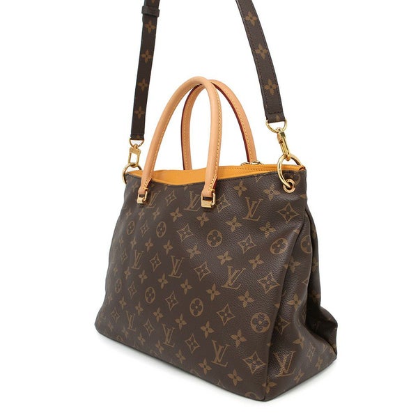 ルイヴィトン ハンドバッグ モノグラム パラス M40929 LOUIS VUITTON 2way イエロー
