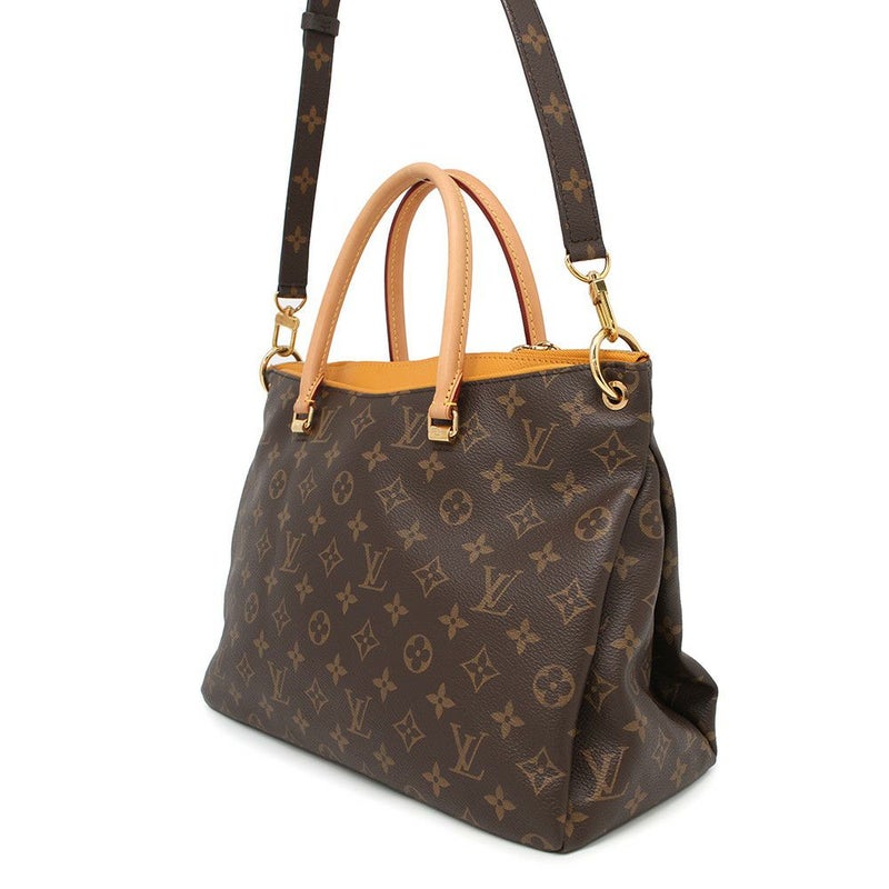 ルイヴィトン ハンドバッグ モノグラム パラス M40929 LOUIS VUITTON 2way イエロー