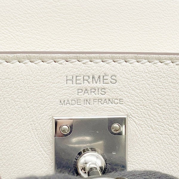 エルメス ハンドバッグ ケリー25 内縫い IN AND OUT ナタ/シルバー金具 スイフト Z刻印 HERMES Kelly 2wayバッグ