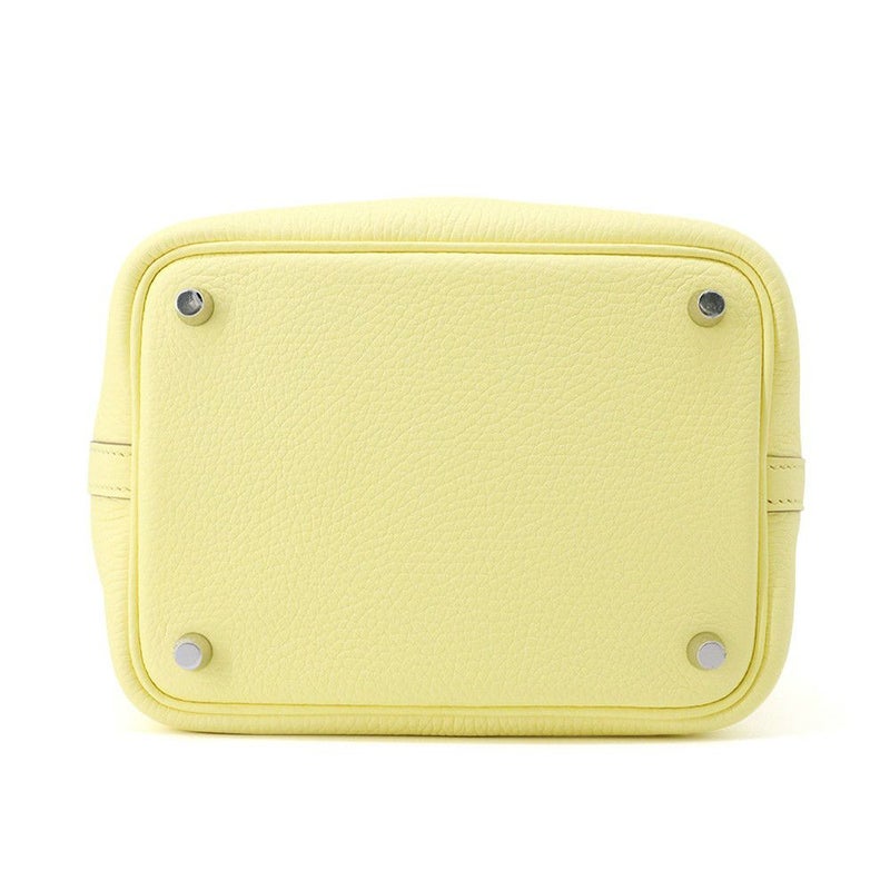 エルメス ピコタンロックPM エクラ リモンチェッロ/オレンジフィールド/シルバー金具 トリヨンクレマンス K刻印