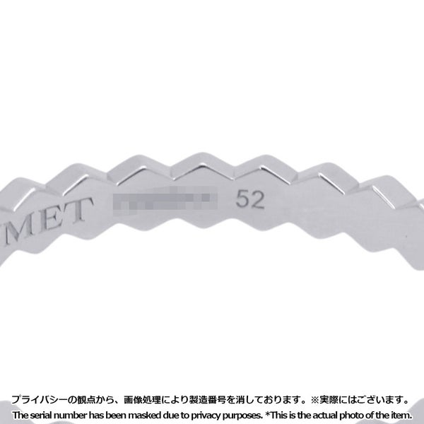 ショーメ リング ビー ドゥ ショーメ ダイヤ 14P 計0.21ct K18WG サイズ52 081890 Chaumet 指輪 ビー マイ ラブ ハニカム