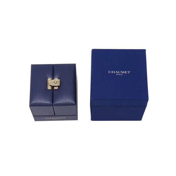 ショーメ リング ビー ドゥ ショーメ ダイヤ 14P 計0.21ct K18WG サイズ52 081890 Chaumet 指輪 ビー マイ ラブ ハニカム