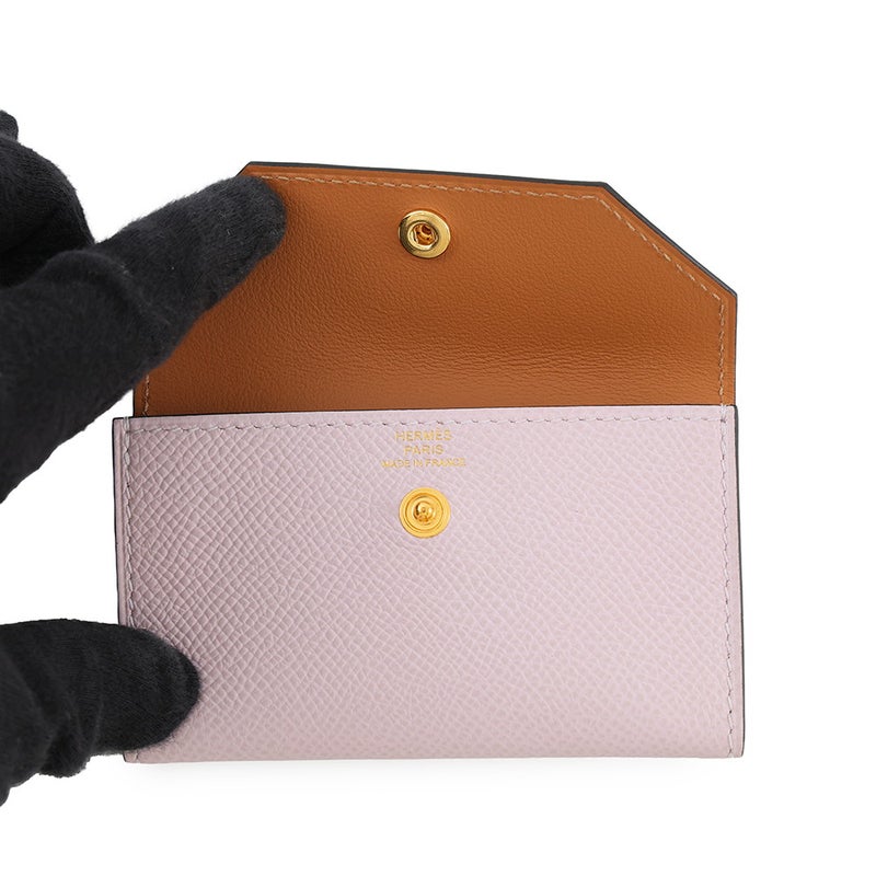 エルメス ベルト ケリー・ポケット 18 モーヴシルベストル/ゴールド金具 エプソン W刻印