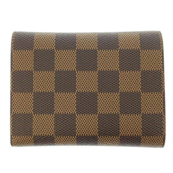 ルイヴィトン 財布 ダミエ・エベヌ ポルトフォイユ・ヴィクトリーヌ N41659 LOUIS VUITTON ヴィトン 三つ折り財布